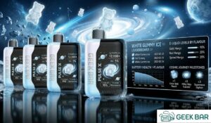 White Gummy Ice Geek Bar