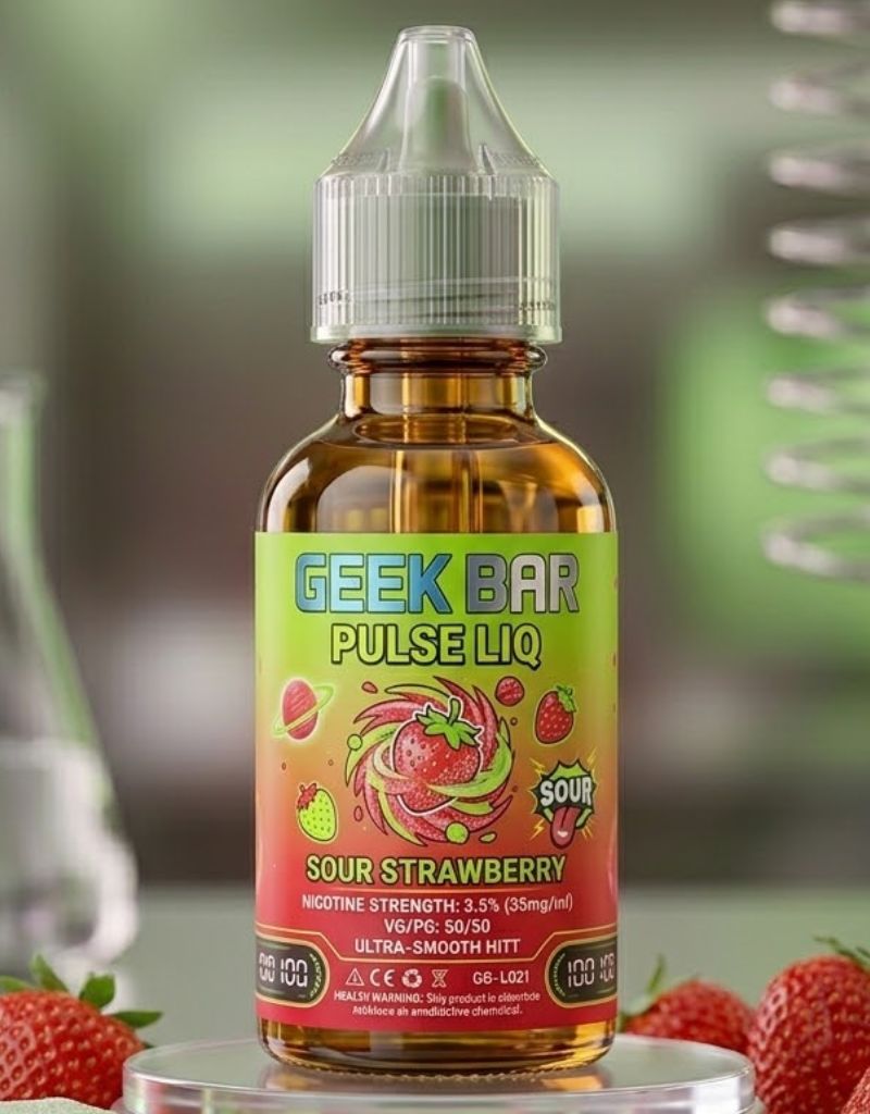 Geek Bar Pulse Liq Sour Strawberry