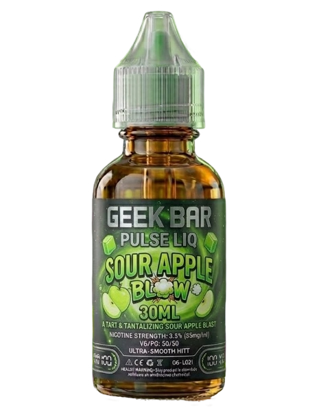 Geek Bar Pulse Liq Sour Apple Blow Pop