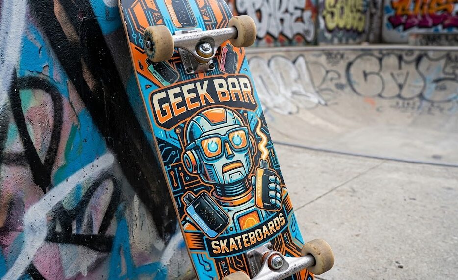 Geek Bar Skateboard
