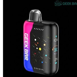 pink and blue geek bar flavor